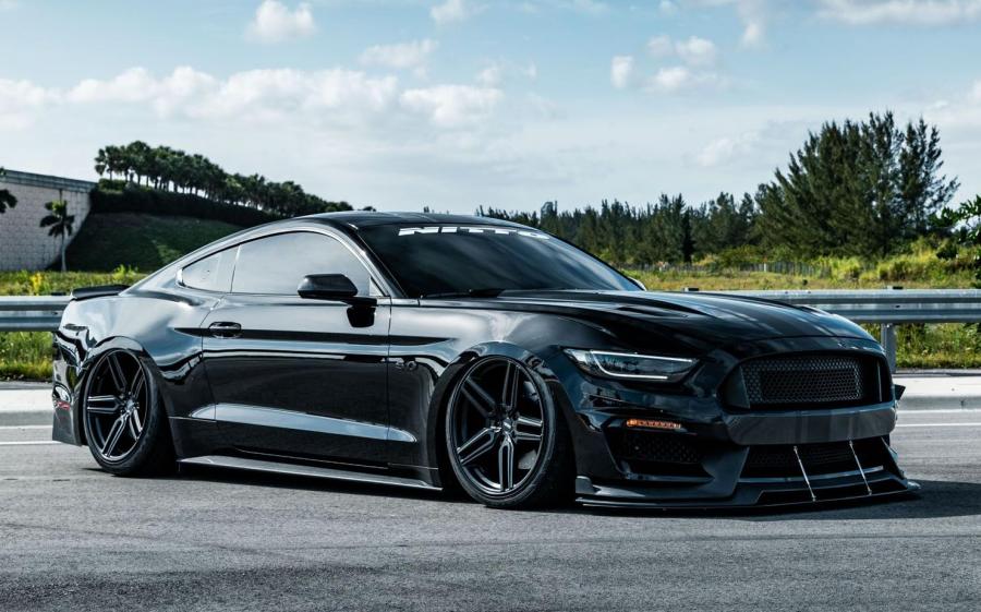 Ford Mustang GT by NITTO on Vossen Wheels (HF-1) '2019